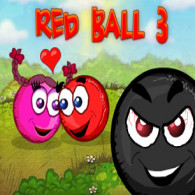 Logical game Red ball 3. Red Ball 3 online, free of charge, without registration