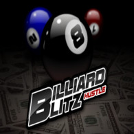 Browser flash game Billiards. Billiard Blitz Hustle online, free of charge, without registration