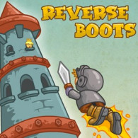 Browser flash game of Reverse Boots. Magic boots online, free of charge, without registration