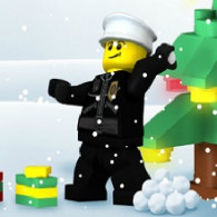 City Lego flash game: New year. Lego City: New Year online, free of charge, without registration