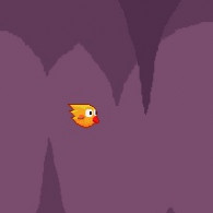 Flash game Fiery bird. Lava Bird online, free of charge, without registration