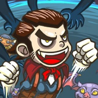 Flash game Revenge of the Vampire. Vamp's Revenge is online free without registration