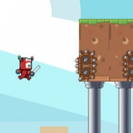 Game The Stuck Together Knight. Glue Knight free of charge online, without registration