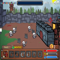 Flash game Knightly siege (Siege Knight)
