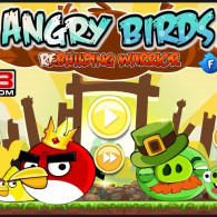 Онлайн игра Злые птицы - обновленные бойцы (Angry Birds Rebuilding Warrior )