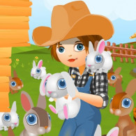 Онлайн игра Ферма для кроликов  (Rabbit Farmer)