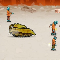 Revenge of the tank in the city of Tank Rage in Zombie city