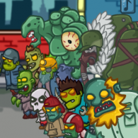 Онлайн игра История Зомби Города (Zombie Town Story)