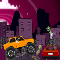 Онлайн игра Грузовик Монстр - Зомби дробилка (Monster Truck Zombie Crusher)