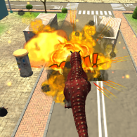Онлайн игра Dinosaur Simulator 2 Dino City