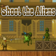 Browser flash game of Shoot the Aliens. Hit the newcomer free of charge, online, without registration