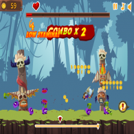 Browser flash game Escape of the knight (To save the princess). Knight Runner online, free of charge, without registration