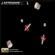 Онлайн игра Asteroids IV