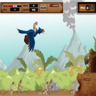 Browser flash game Hero's Lock. Castle Hero online, free of charge, without registration