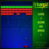 Онлайн игра Flash Arkanoid