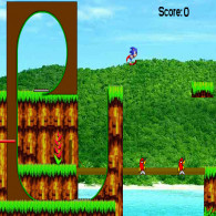 Онлайн игра Sonic the hedgehog Angel Island