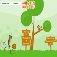 Онлайн игра Monkey Kick Off