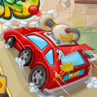 Paintball racers a shooter game on a car. Paintball Racers free of charge online, without registration
