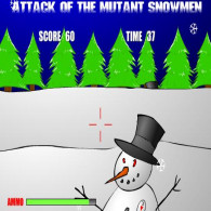 Онлайн игра Mutant Snowmen