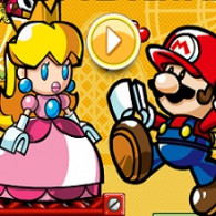 Flash game of the Princess Persik. Princess Peach Go Adventure online, free of charge, without registration