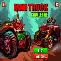 Game Competition of Mad Trucks. Mad Truck Challenge free of charge online without registration
