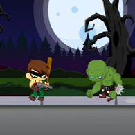 The game Child in a mask. Costume Kid is free, online, without registration