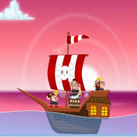 Онлайн игра Злые Пираты (Angry Pirates)