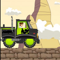 Онлайн игра Бен , экстримиальном и грузовик (Ben10 x-treme truck )