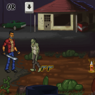 Онлайн игра Бухло зомби 2 (Tequila Zombies 2)