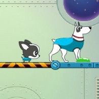 Logic flash game Dogs in Space
