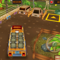 Онлайн игра Мега парковка юрского периода (Mega Jurassic Parking)