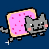Онлайн игра Кот в космосе (Nyan Cat FLY!)