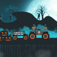 Онлайн игра Halloween Monster Transporter