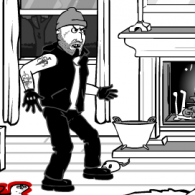 Онлайн игра Побей грабителя (Whack The Burglars)