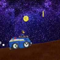 Children's game Paw Patrol Car Race