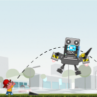 Онлайн игра Большой злой робот (Big Evil Robots)