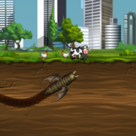 Онлайн игра Червяк 2 (Effing Worms 2)