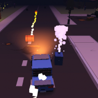 Онлайн игра Blocky Zombie Highway