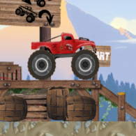 Онлайн игра Monster Truck Flip Jumps