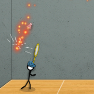 Онлайн игра Stick Figure Badminton 3
