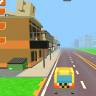 Онлайн игра Pixel Road: Taxi Depot