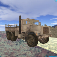 Онлайн игра Перевозка на военных грузовиках (Army Cargo Truck Drive)