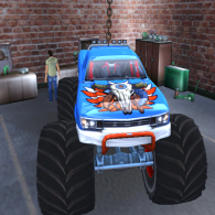 Онлайн игра Monster Truck Stunt