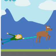 Онлайн игра Симулятор прогулки с собакой