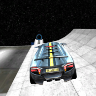 Онлайн игра Галактические автомобильные трюки (Galactic Car Stunts)