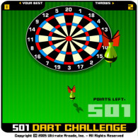 Онлайн игра Darts 501