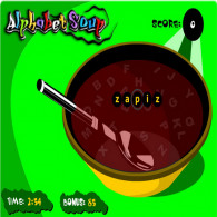 Онлайн игра Alphabet Soup