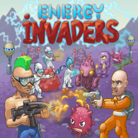Browser flash game Aggressors of Energy. Energy Invaders is free, online, without registration