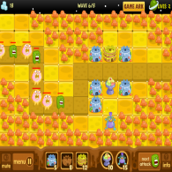 Game Sweet Planet - The sweet Planet Protection of the Tower, online, free of charge, without registration