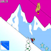 Онлайн игра Aggressive Alpine Skiing